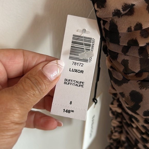 Aritzia Babaton Luxor Dress Animal Print Bodycon - Picture 8 of 12